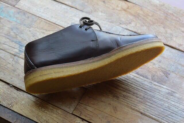 CLARKS クレープオールソール修理後