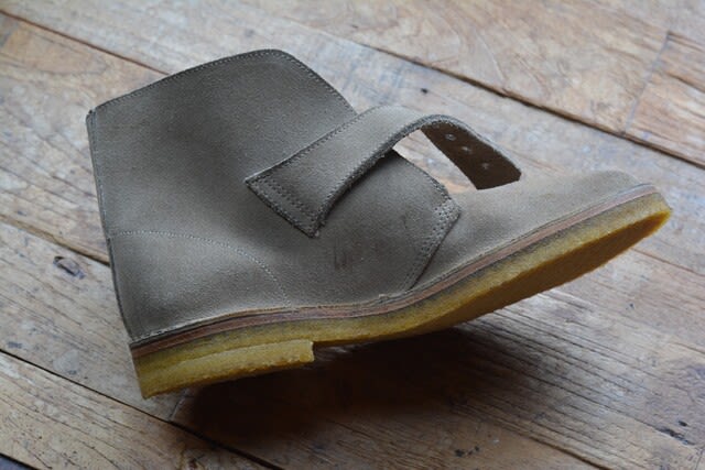 CLARKS クレープオールソール2修理後